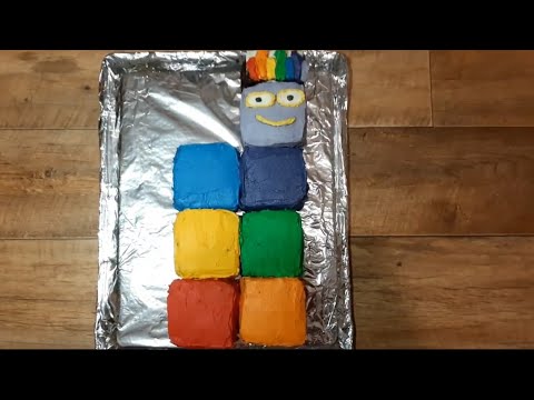 Numberblock 7 Birthday Cake!