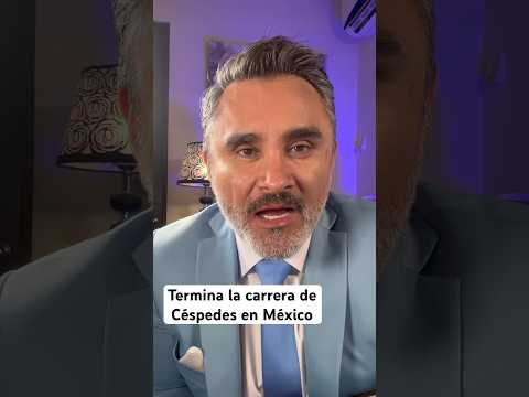 Así terminó la carrera de Céspedes en México.