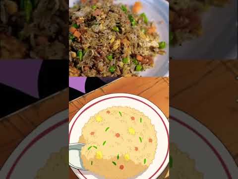 MÓN ĂN ONE PIECE ĐỜI THẬT | CƠM CHIÊN ALLBLUE | ONE PIECE FOOD REALIFE | GIAOHEO | #shorts