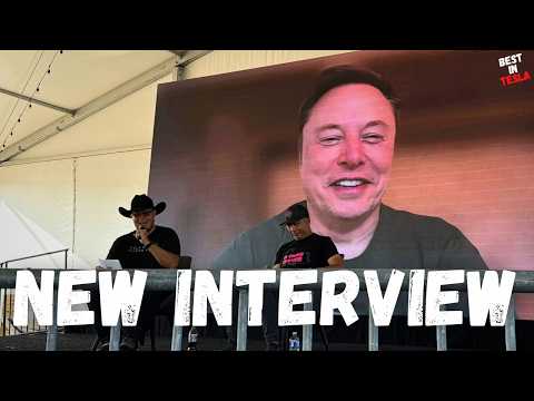 NEW Interview with Elon Musk - Starship, AI, Chips, Optimus, Cybercab (X-Takeover)