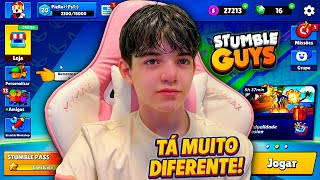 VOLTEI pro STUMBLE GUYS depois de MUITO TEMPO! NOVAS SKINS e o JOGO MUDOU TUDO! - Piero Start Games