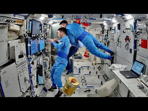 Shenzhou-18 taikonauts carry out science experiments