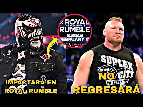 PENTA IMPACTARÁ en el Royal Rumble - BROCK LESNAR y su difícil REGRESO - ROMAN REIGNS