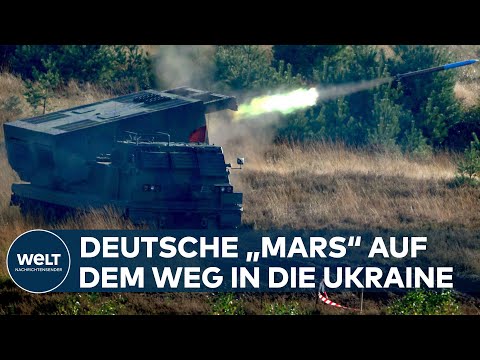 WAFFENLIEFERUNGEN: M270 MARS kommen an die ukrainische Front | WELT Hintergrund