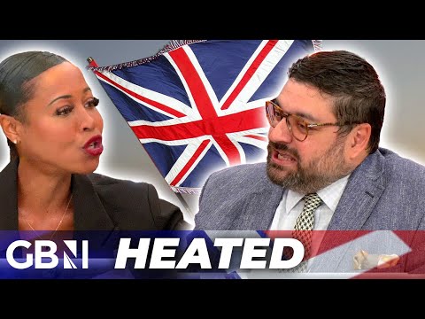 'I am NOT a nutjob!' - Watch as row ERUPTS over whether the Union Jack is too divisive