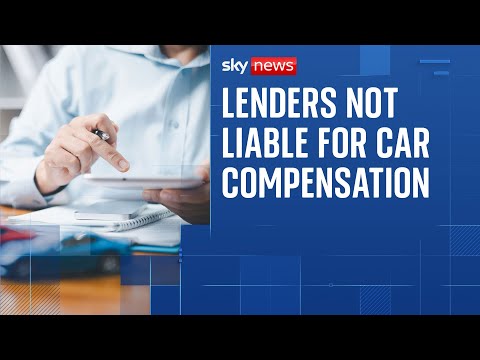 Supreme Court rules lenders are not liable for car finance compensation