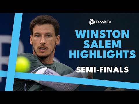 Sonego Battles Goffin; Carreno Busta & Michelsen Clash | Winston-Salem 2024 Semi-final Highlights