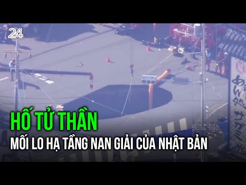 Hố tử thần - Mối lo hạ tầng nan giải của Nhật Bản | VTV24