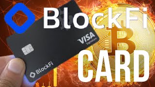 How to Make Passive Bitcoin | BlockFi Credit Card Unboxing and Review
