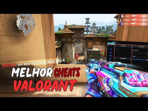 EU USEI O MELHOR CHEAT DO VALORANT! 🎯 (Ft. King Cheats)