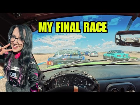 BATTLING THE WHOLE RACE  - Spec Miata Nasa AZ