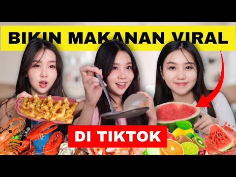 24 JAM MAKANAN VIRAL DI TIKTOK!! ZONK !!