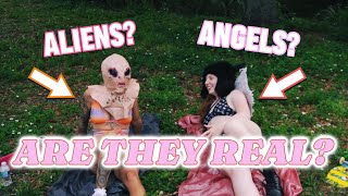 ALIENS VS ANGELS : Are They Real?