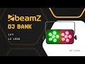 BeamZ DJ Bank 124 - 12x 4W LED DJ Light Effect with Remote Control