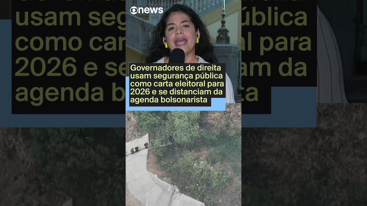 Governadores de direita usam segurança pública para 2026 e se distanciam da agenda bolsonarista
