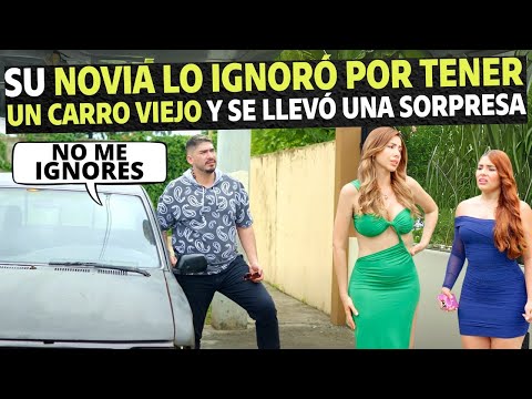 Su novia lo ignoró por tener un carro viejo y se llevó una sorpresa.