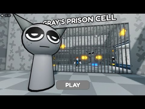 GRAY SPLANKI'S PRISON RUN! (Obby)#roblox #scarryobby