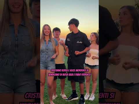 CRISTIANO BORSI E ALICE MORDENTI SI VENDICANO DI VIOLA SILVI E FABIO FERRUCCI #tiktok #perte