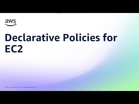 Declarative Policies for EC2 | Amazon Web Services