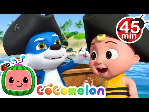 Row Row Row Your Boat 🚤🐢 | Animal Songs | Nursery Rhymes by CoComelon