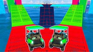 PARKOUR CADDYYYYY IMPRESSIONANTE !!! 🐷 GTA 5 ONLINE