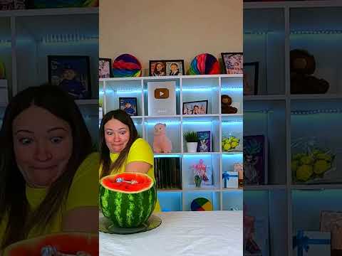 Cocomelon vs Watermelon and She hid chupa chups in a watermelon!😨🤣