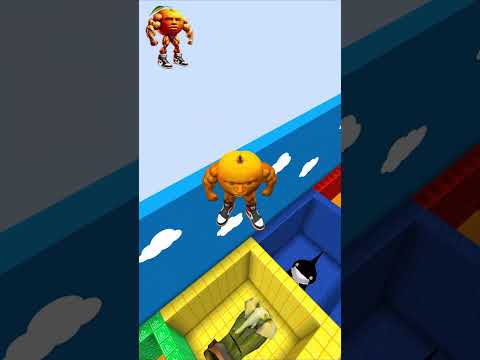 Italian Brainrot VS Squid Game Lava Jump Part 38 🏆 #italianbrainrot #minecraft