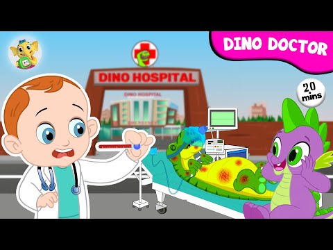 Dino Doctor Special + Fun Dinosaur Songs for Kids | Best Rhymes for Toddlers & Kids! - Baby Toonz