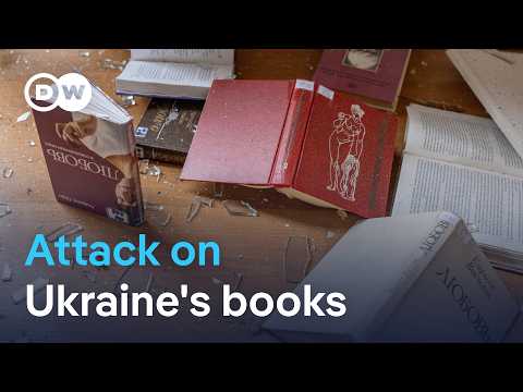 Why destroyed books are about more than paper in Ukraine | DW News