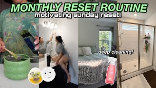 MONTHLY RESET ROUTINE! refresh for july *motivating*