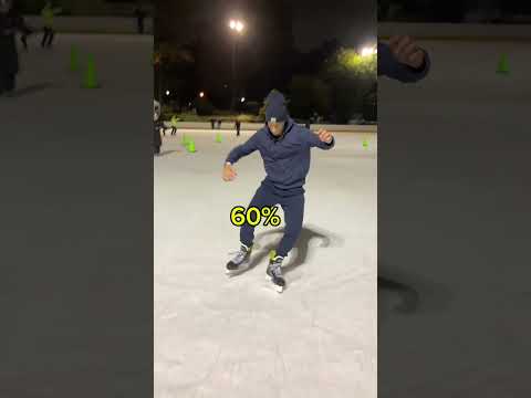 Ice level 0 to 100 #iceskating #skating