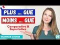 Exploring French Comparatives and Superlatives