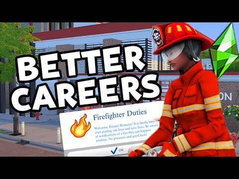 Expand your Sims 4 Careers with these amazing Mods +LINKS