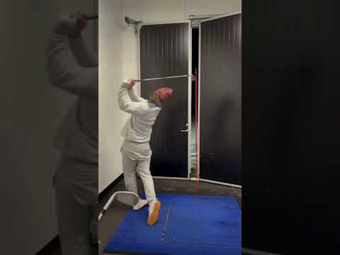 Amazing Golf Trick Shot with Shot Tracer app 🏌️‍♂️👍