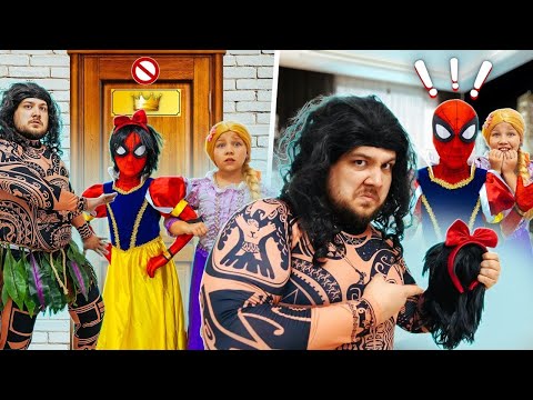 SUPERHERO Joins PRINCESS Class! 🌟✨ Watch Maui's Magical Adventure!