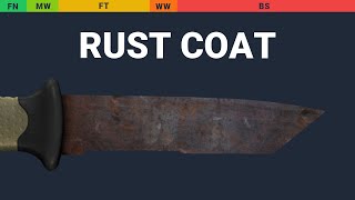 Ursus Knife Rust Coat Wear Preview