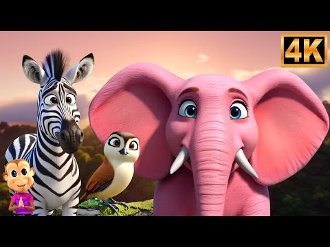 Ghan Ghor Jungle, घन घोर जंगल, Animal Nursery Rhymes in Hindi and Baby Songs by Tamasha TV