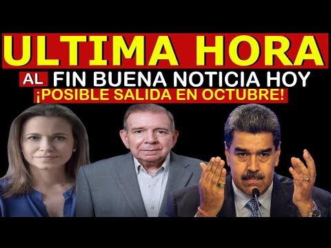 🔴SUCEDIO HOY! URGENTE HACE UNAS HORAS! URGENTE COMUNICADO DE MARIA CORINA - NOTICIAS DE VENEZUELA