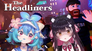 Raccoon and Fish Make the News!!【THE HEADLINERS】w/ @lazufish