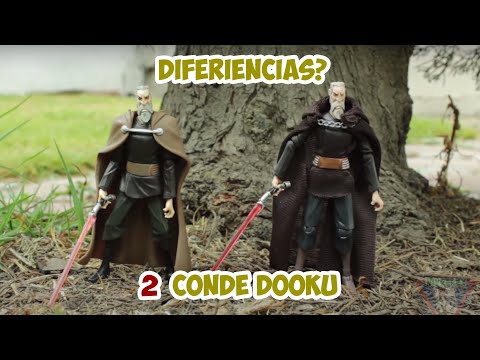 Diferiencia de Conde Dooku con SPEEDER BIKE de Star Wars !