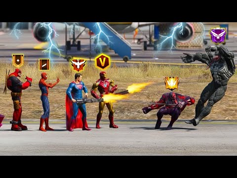 Superhero Alliance: The Battle Against Venom | It's The Beginning ||