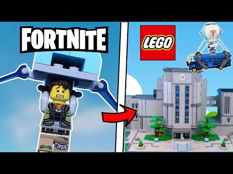 I Built a LEGO Fortnite ISLAND...