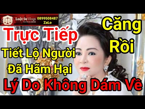 🔴 Trực Tiếp Nguyễn Phương Hằng Tiết Lộ Người Hãm Hại Mình Và Lý Do Không Về Mới Nhất?  Luật Sư Vlogs