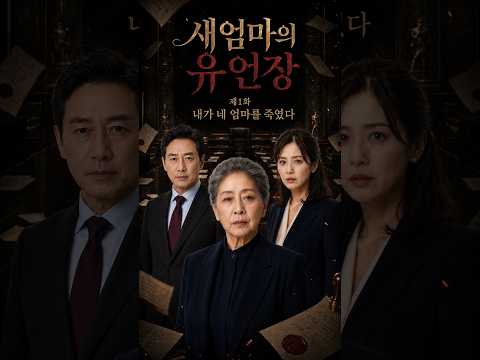 새엄마의 유언장 제1화_"내가 네 엄마를 죽였다"