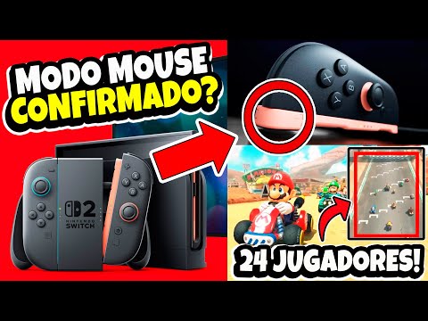 50 COSAS que DEBES SABER de la SWITCH 2 y el NUEVO Mario Kart