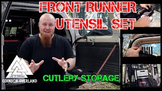Front Runner Utensil Set - Cutlery Storage For Camping, Touring & 4x4. Gear Review