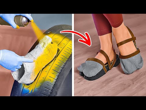 Magical SHOES Made from TRASH!