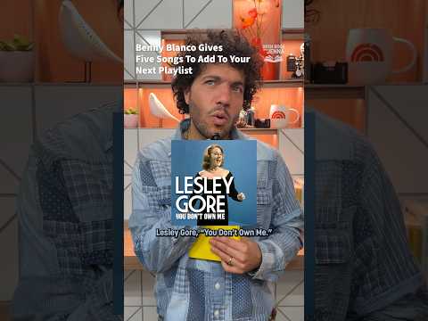 Benny Blanco Gives Five Songs To Add To Your Next Playlist