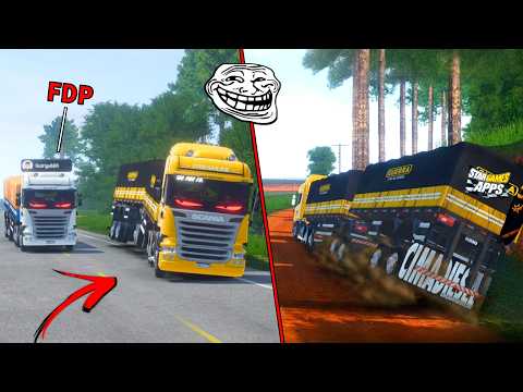 Testando o NOVO Scania R440 no Global Truck Online 😂🇧🇷