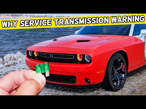 Why Service Transmission Warning Message On Dodge Challenger